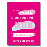 Special Mum Mother's Day Card